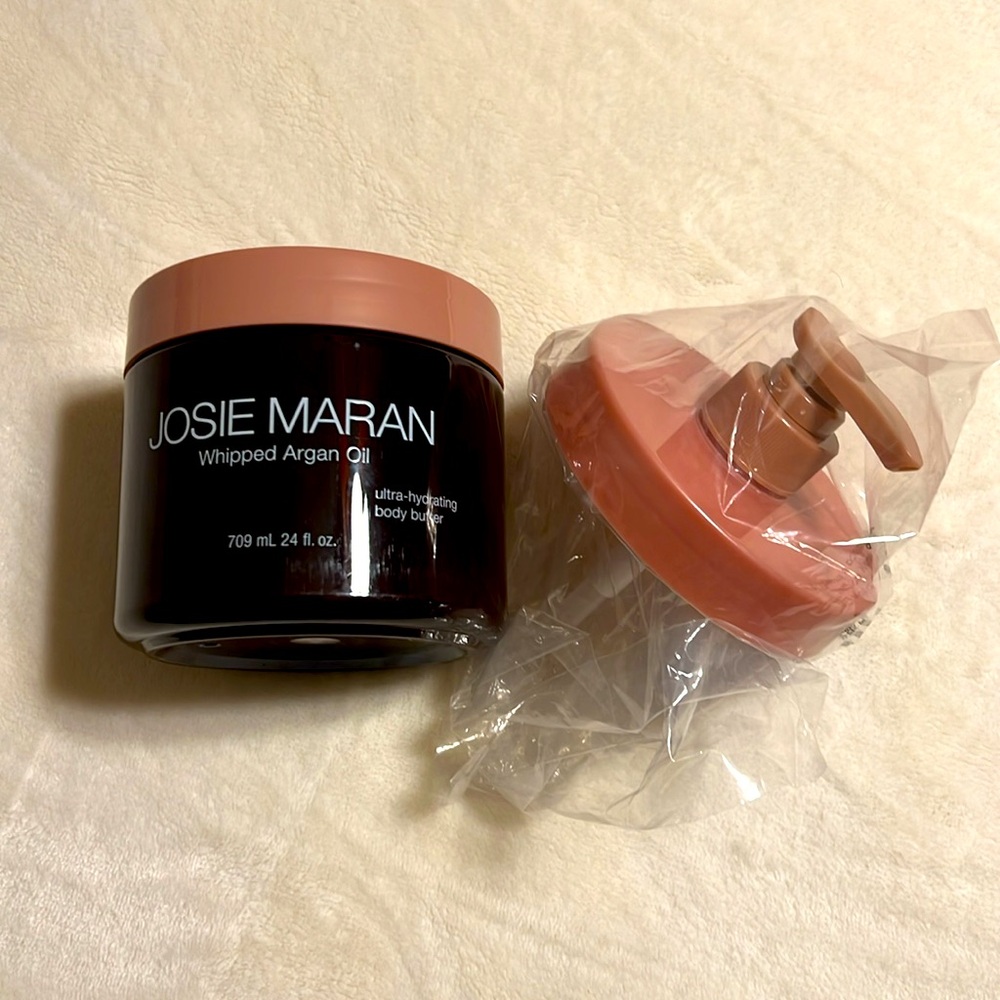 Josie Maran Whipped Argan Oil Body Butter. Super Jumbo Size! 24oz/709ml.